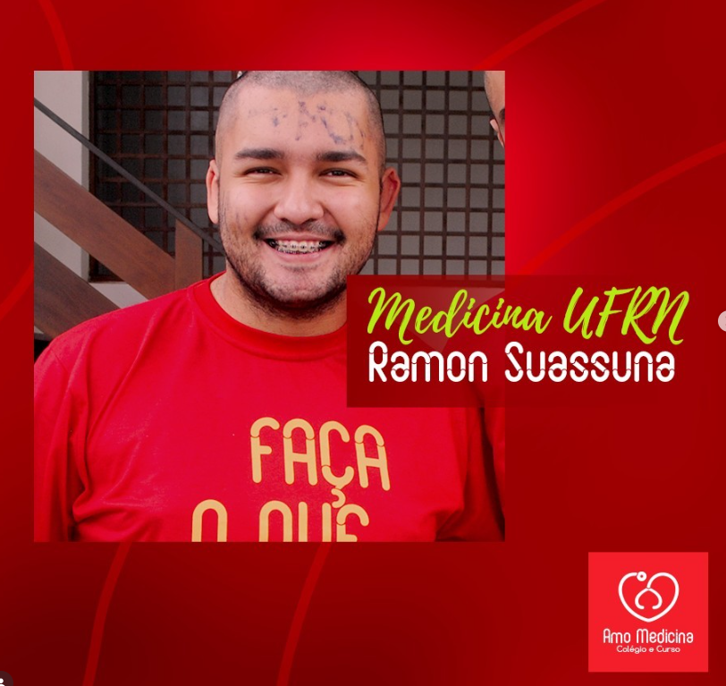 Ramon Suassuna aprovado em Medicina na UFRN